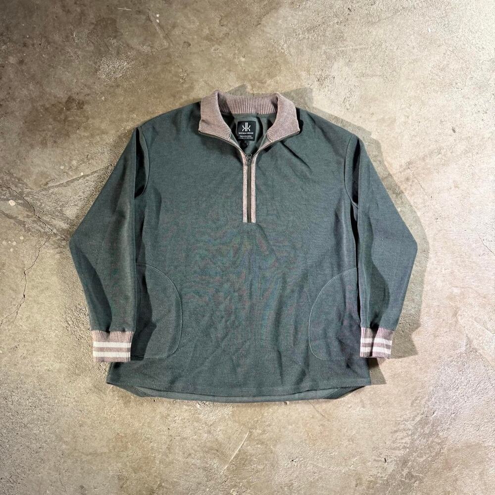 Olive Green Krimsom 1/2 Zip Pullover